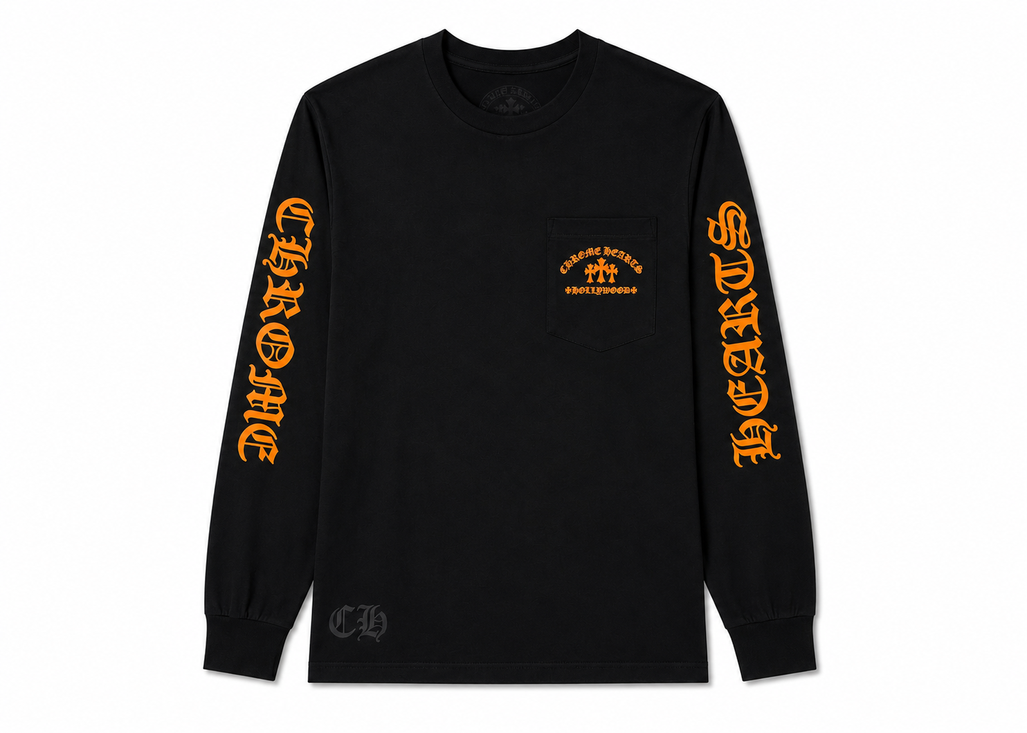 CH Hollywood Long Sleeve Black/Orange front