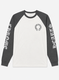 CH Raglan Long Sleeve White/Grey front