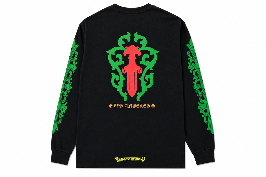 CH LA Dagger Long Sleeve Black back