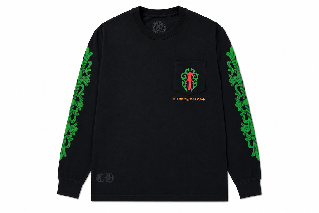 CH LA Dagger Long Sleeve Black front