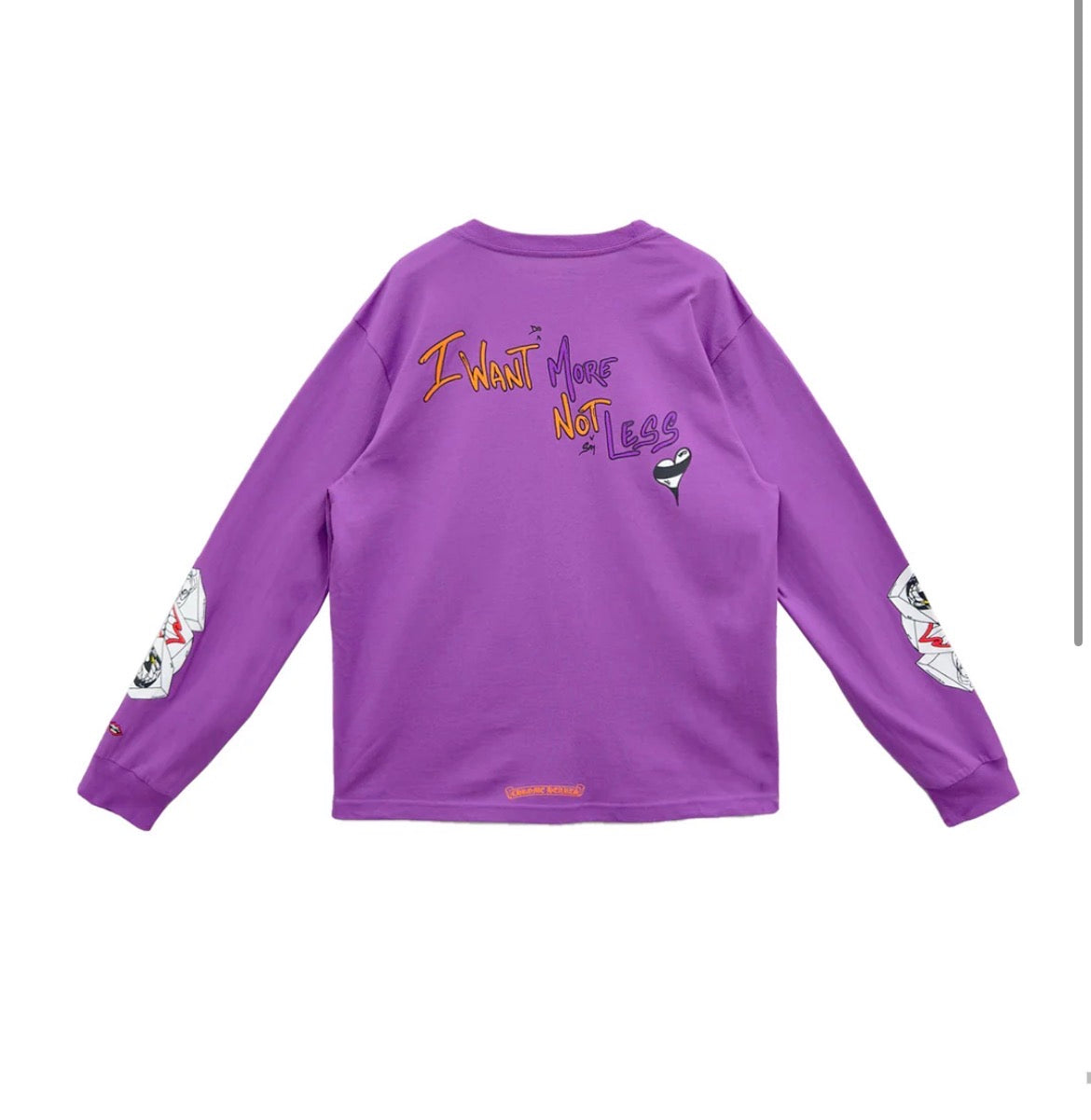 CH I Want More Not Less L/S back
