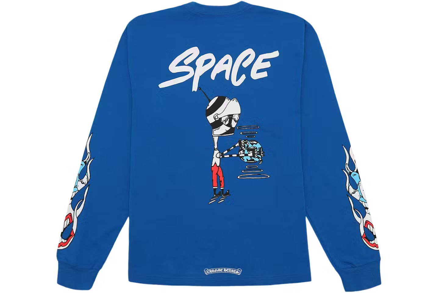 Chrome Hearts Blue Space Matty Boy L/S - Back