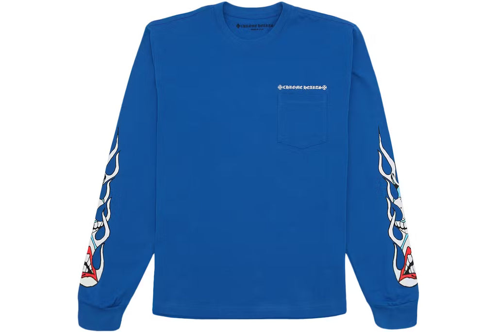 Chrome Hearts Blue Space Matty Boy L/S - Front