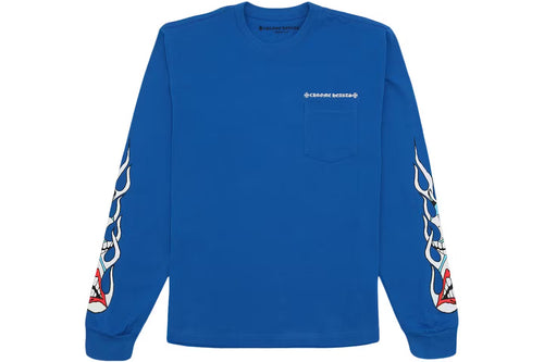Chrome Hearts Blue Space Matty Boy L/S - Front