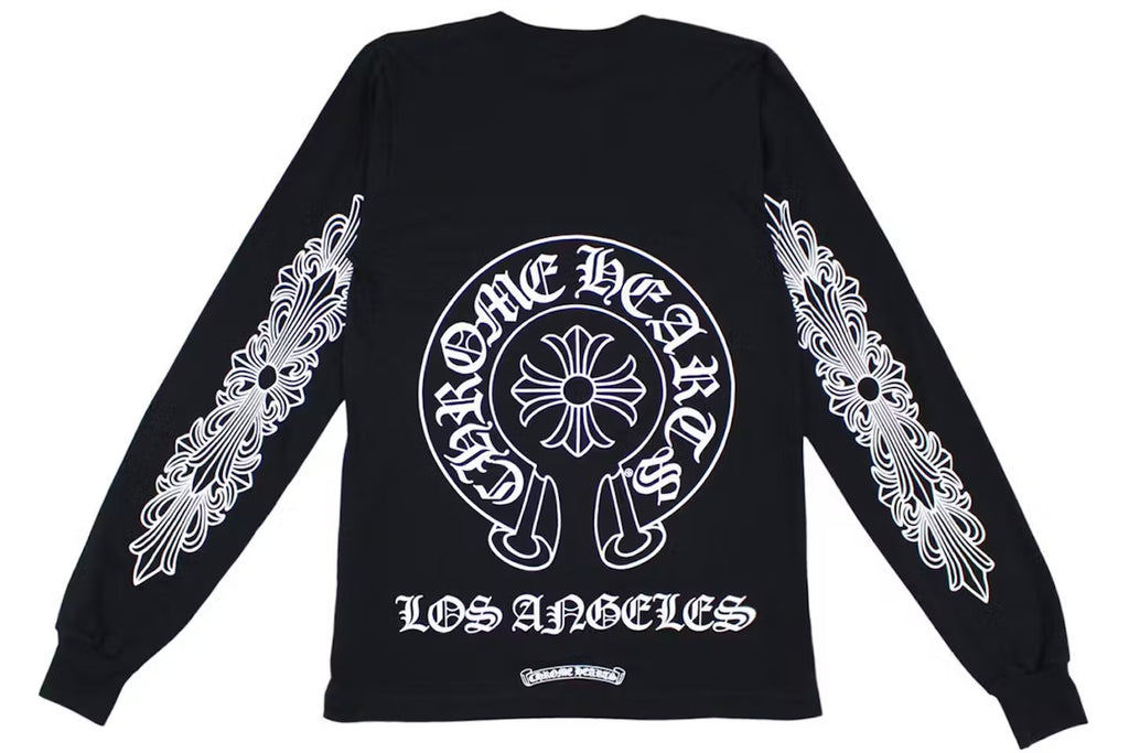 Chrome Hearts Los Angeles Horseshoe L/S - Back