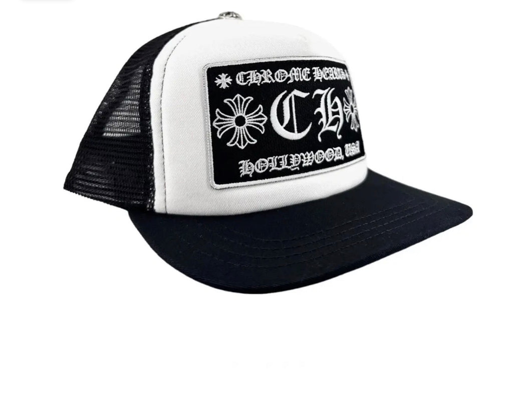CH Hollywood Trucker Hat White/Black side