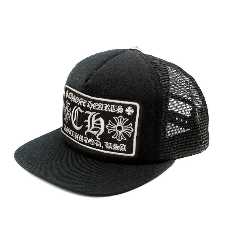 CH Hollywood Trucker Hat Black side