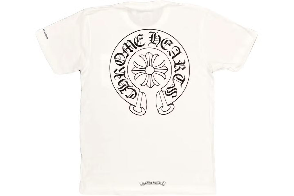 CH Horseshoe Pocket Tee White