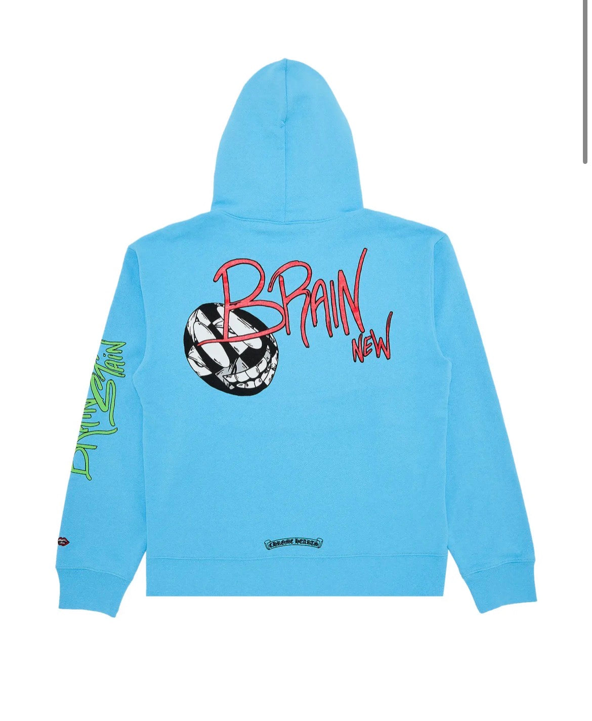 CH Matty Boy Brain New Hoodie Blue — back