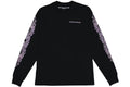 CH Pink Floral Sleeve black long sleeve front