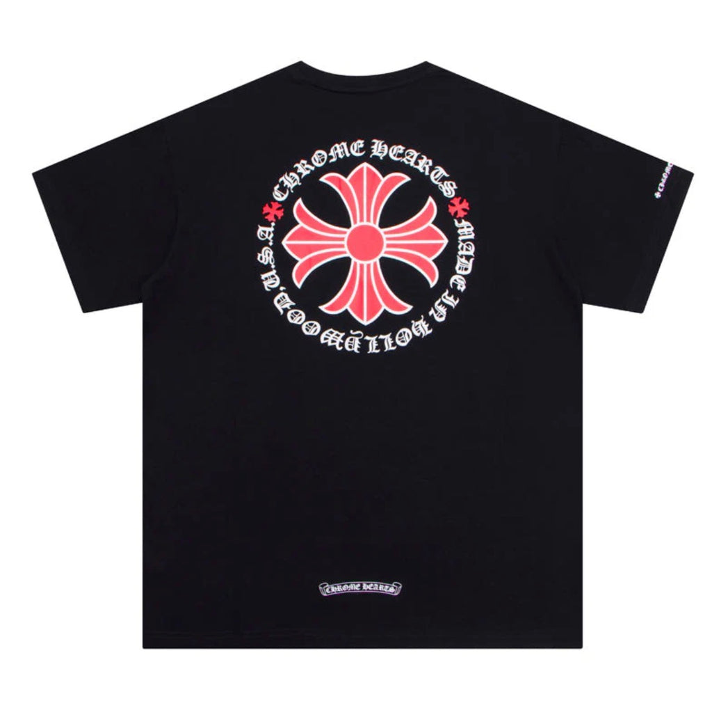 Hollywood Cross Pocket Tee Black back