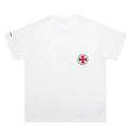 Hollywood Cross Pocket Tee White front