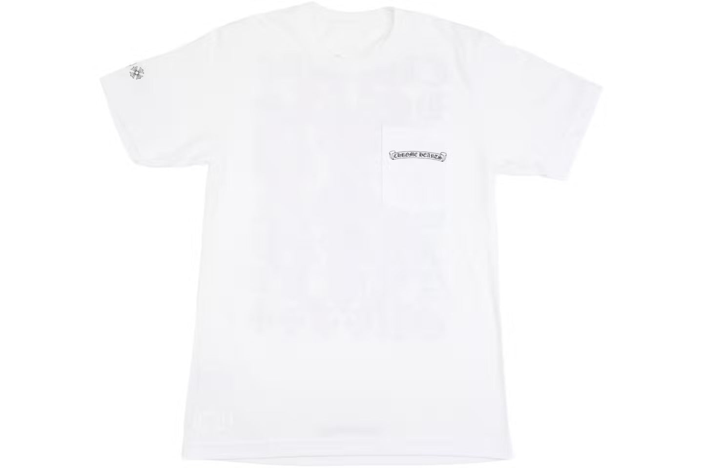 Dagger Pocket Tee White front