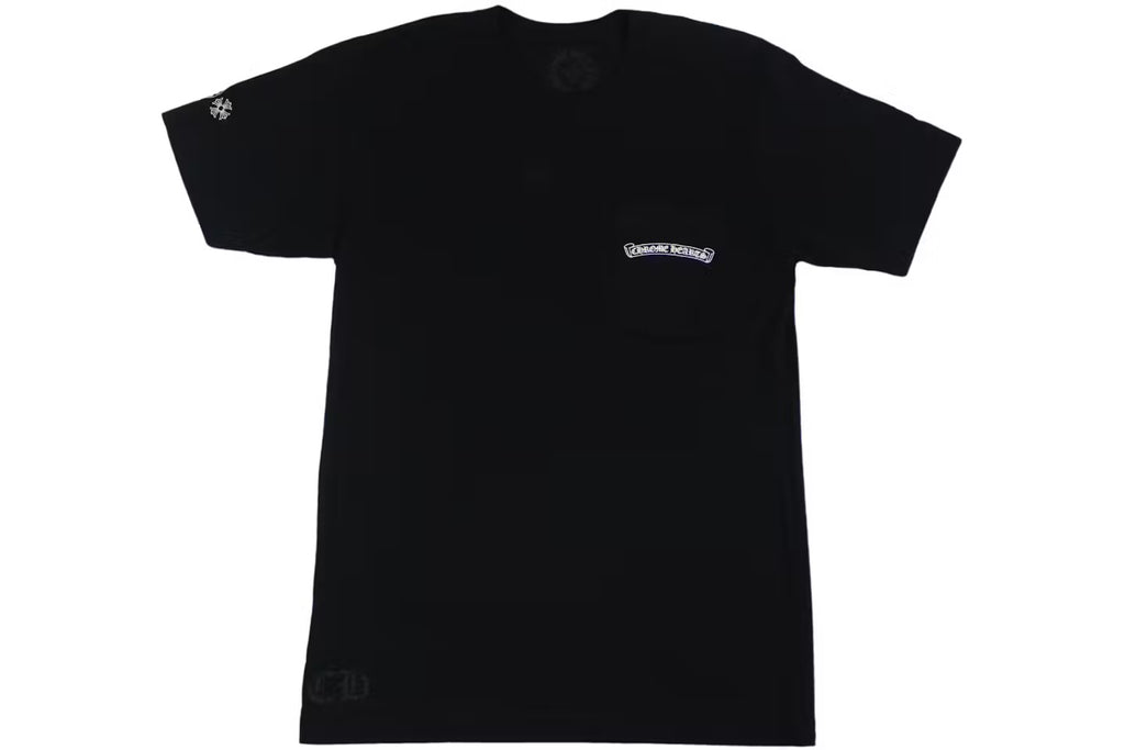 Dagger Pocket Tee Black front