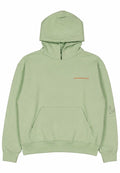 Matty Boy Striped Figure Hoodie Sage — front