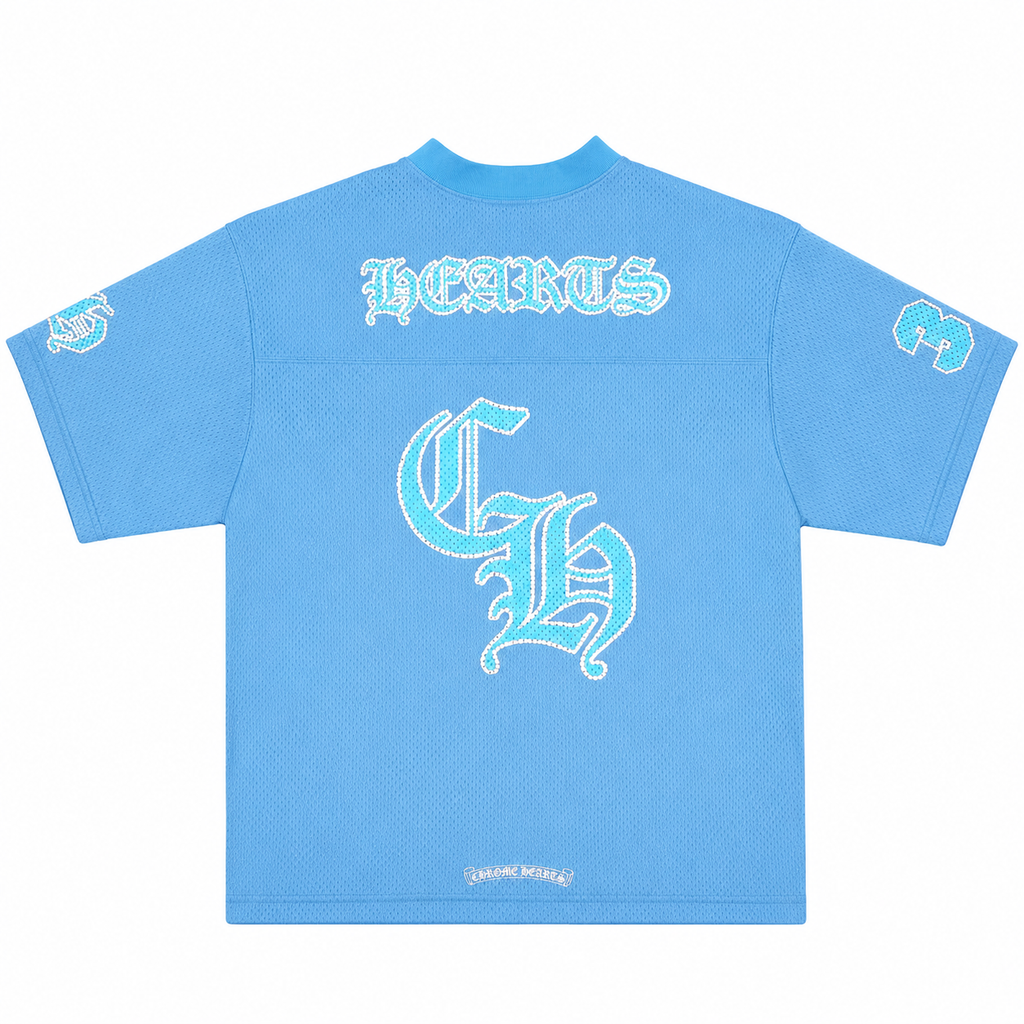 CH Mesh Jersey Sky Blue back