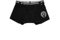 Black horseshoe emblem boxer brief