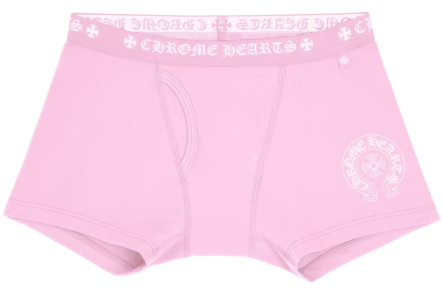 Pink horseshoe emblem boxer brief