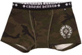 Camo horseshoe emblem boxer brief