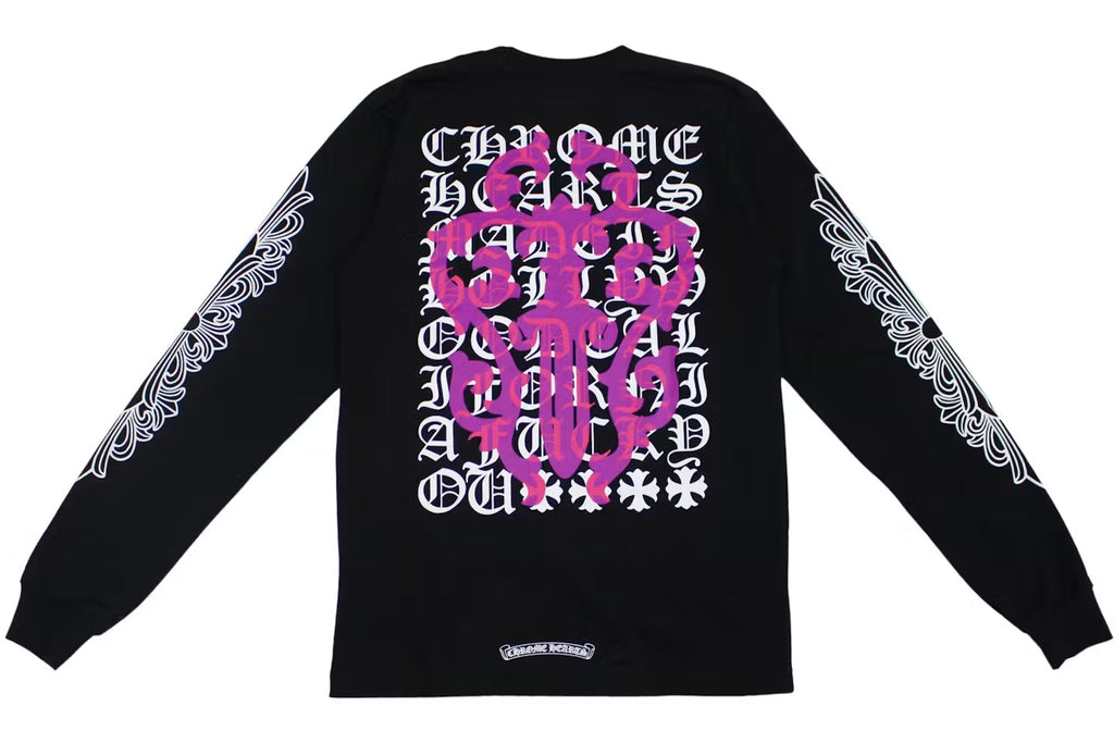 Floral Dagger Long Sleeve — Back