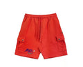 Spark Cargo Shorts Red front