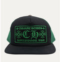 CH Hollywood Patch Trucker Hat Black Green