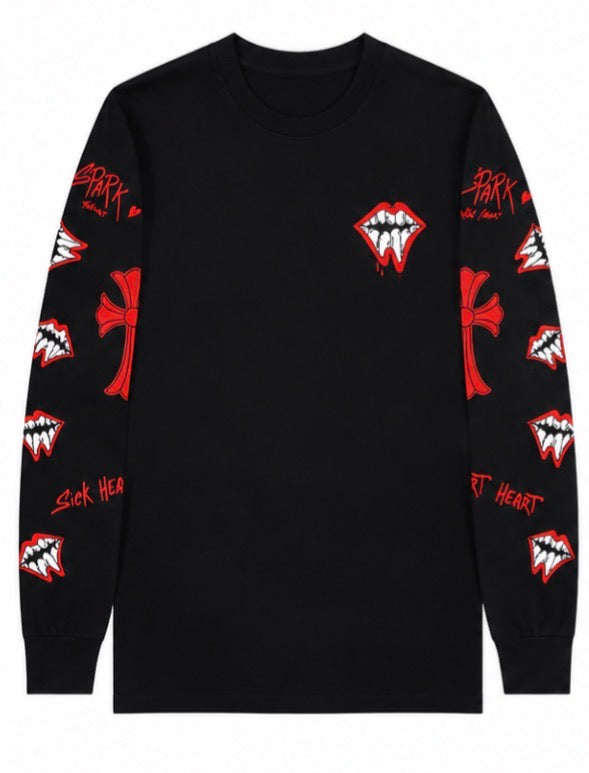 Sick Heart Long Sleeve front