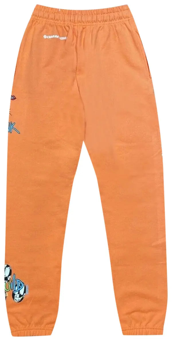 CH Matty Boy Sweatpants Orange — Back