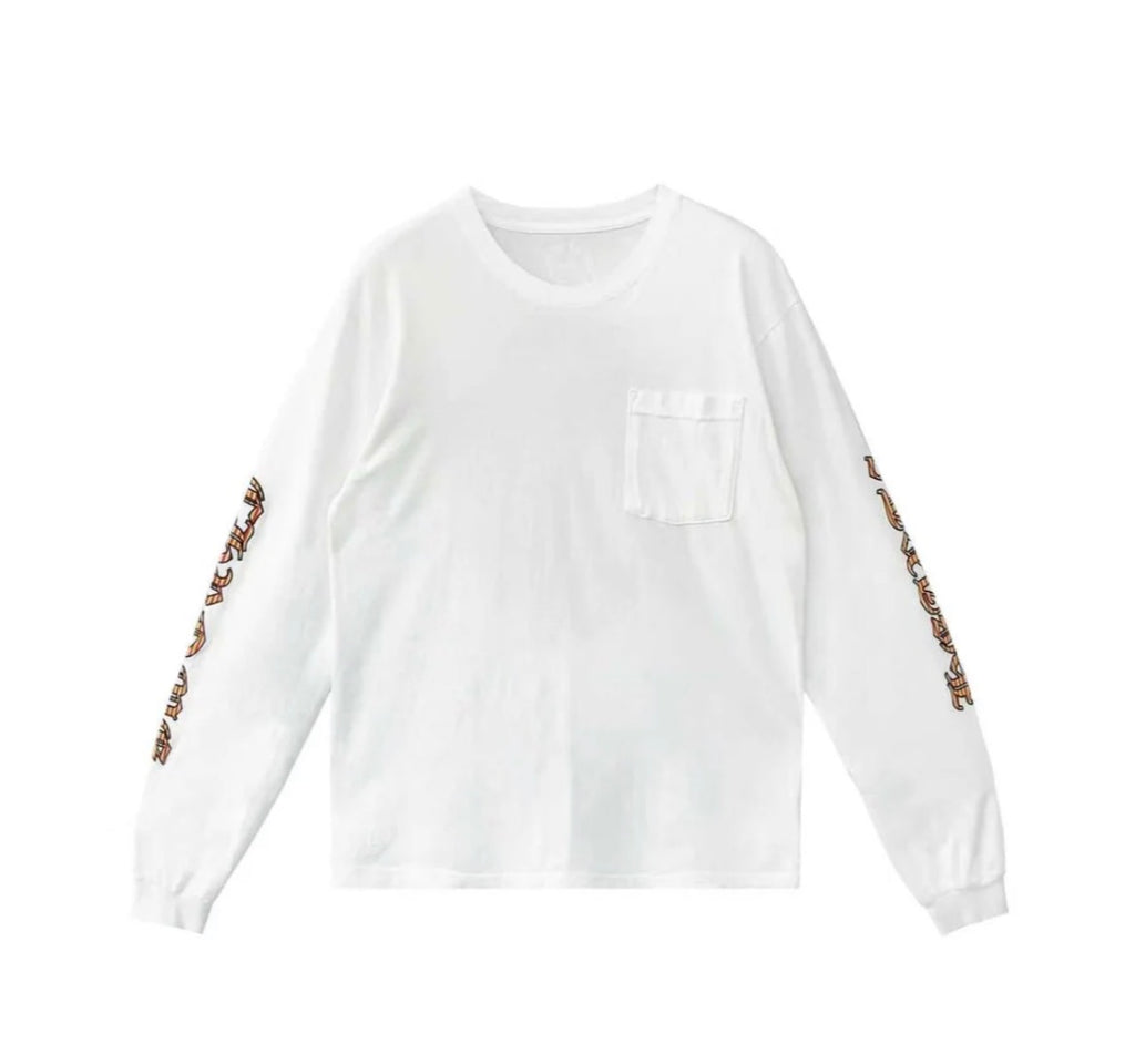 Orange Dagger Crest Long Sleeve front
