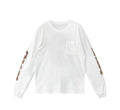 Orange Dagger Crest Long Sleeve front