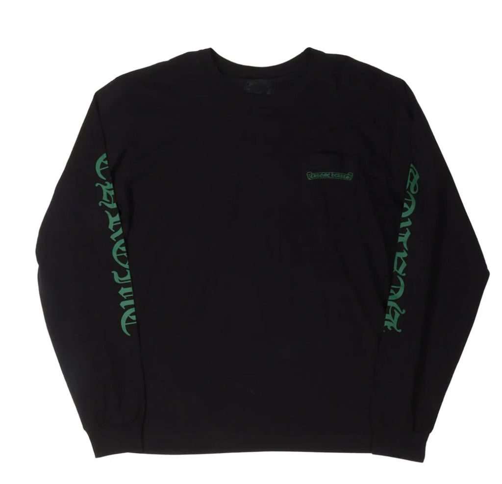 Green Cross Cluster Long Sleeve front