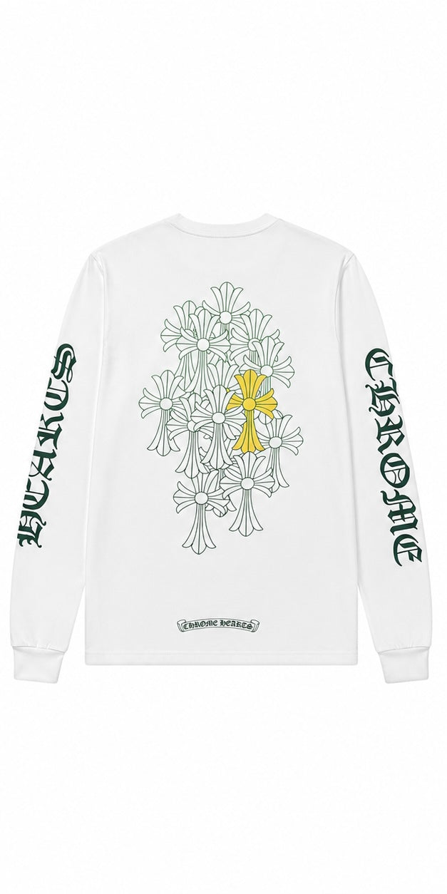 Green Cross Bouquet Long Sleeve back