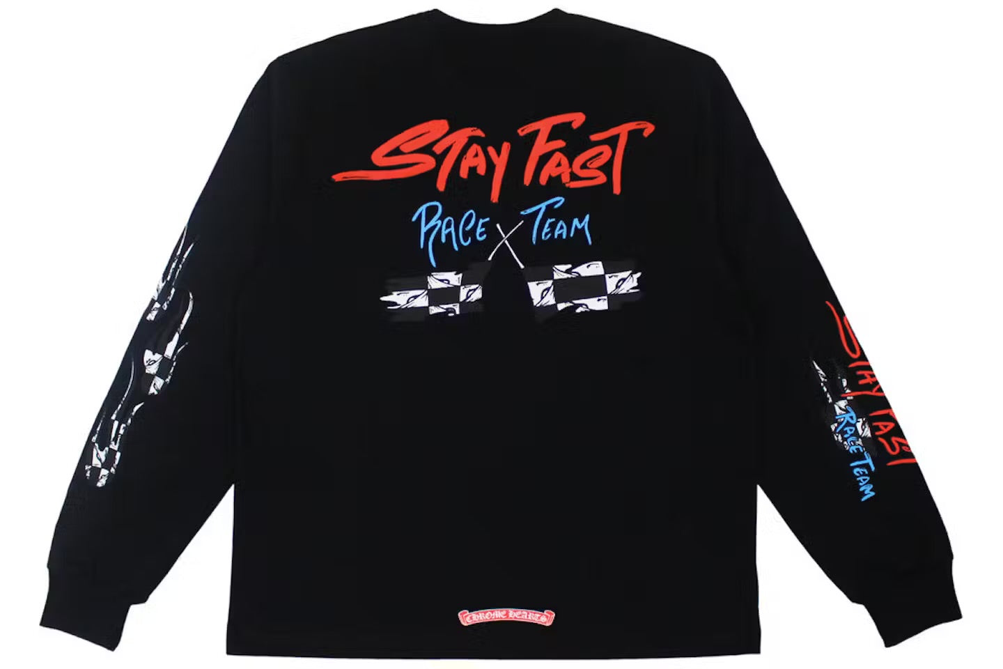 Stay Fast Race Team Long Sleeve back