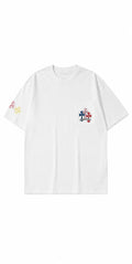 Cross Cemetery Pocket Tee White — front