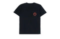 Red Horseshoe Pocket Tee Black front