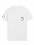 Blue Cross Cluster Pocket Tee — White front