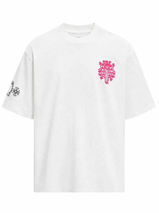Dagger Pocket Tee White front