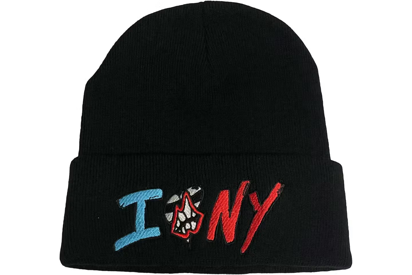 I Love NY Beanie Black