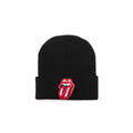 Rolling Tongue Patch Beanie Black