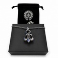 Fleur Pendant Chain — Silver
