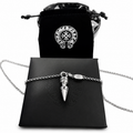 Spike Pendant Chain — Silver