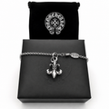 Fleur Charm Chain — Silver