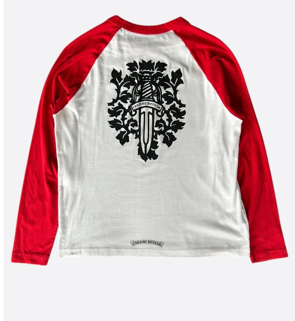 Dagger Raglan Red Back