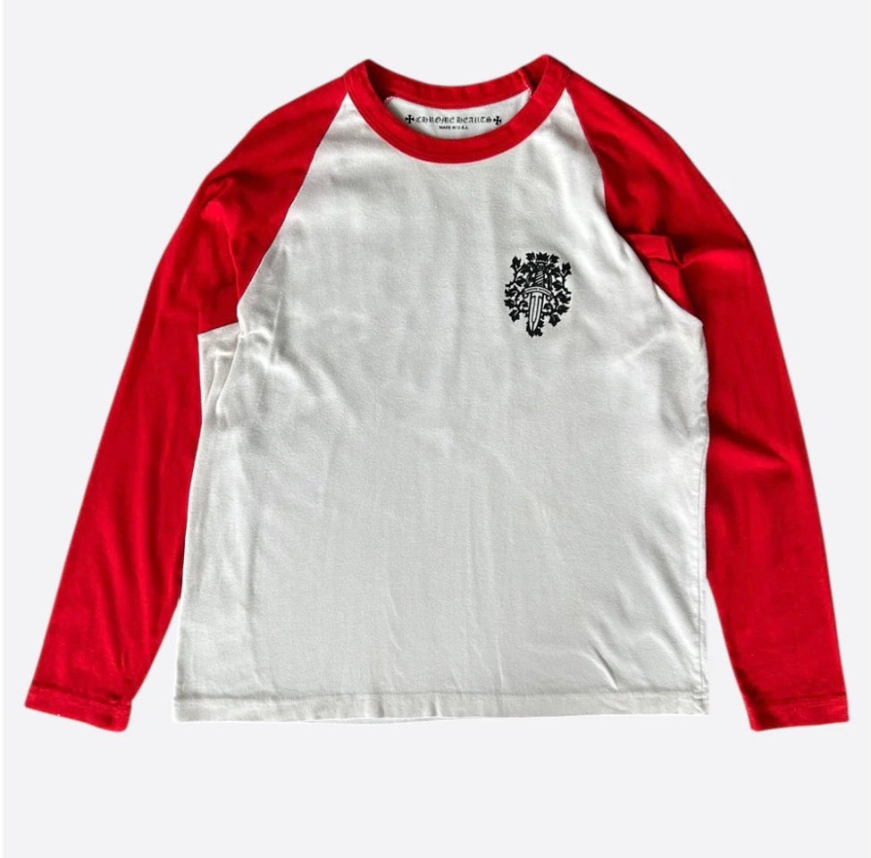 Dagger Raglan Red Front