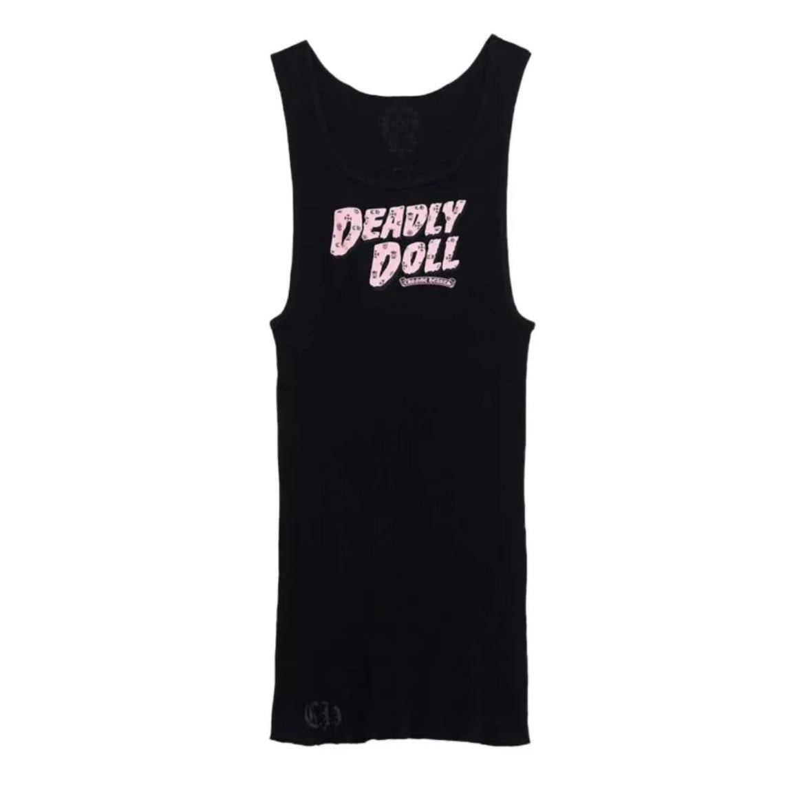 Deadly Doll Tank Top — Black, front