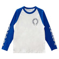 CH Horseshoe Raglan L/S Royal Blue front