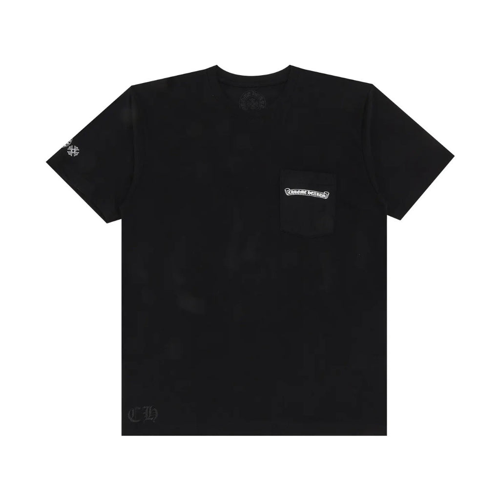 CH Multi Color Cross Tee Black front