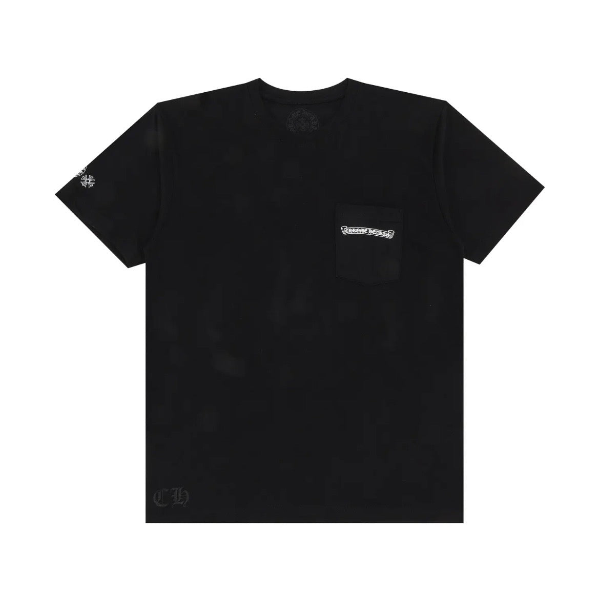 CH Multi Color Cross Tee Black front