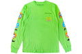 CH Neon Green Sex Records M-Boy long sleeve - front