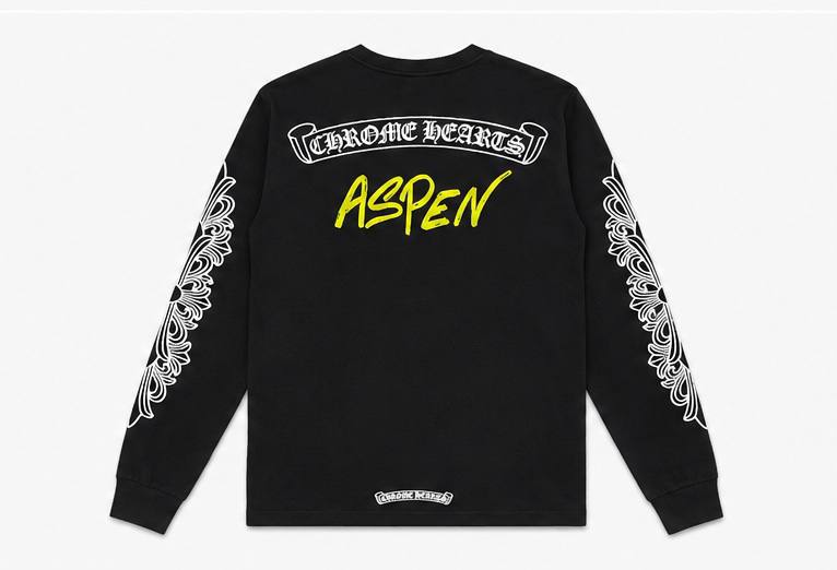 CH Aspen Black Long Sleeve back